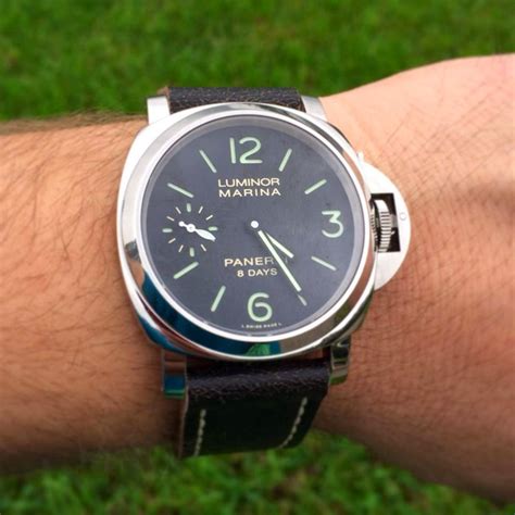 panerai luminor marina fake or real|fake panerai watch.